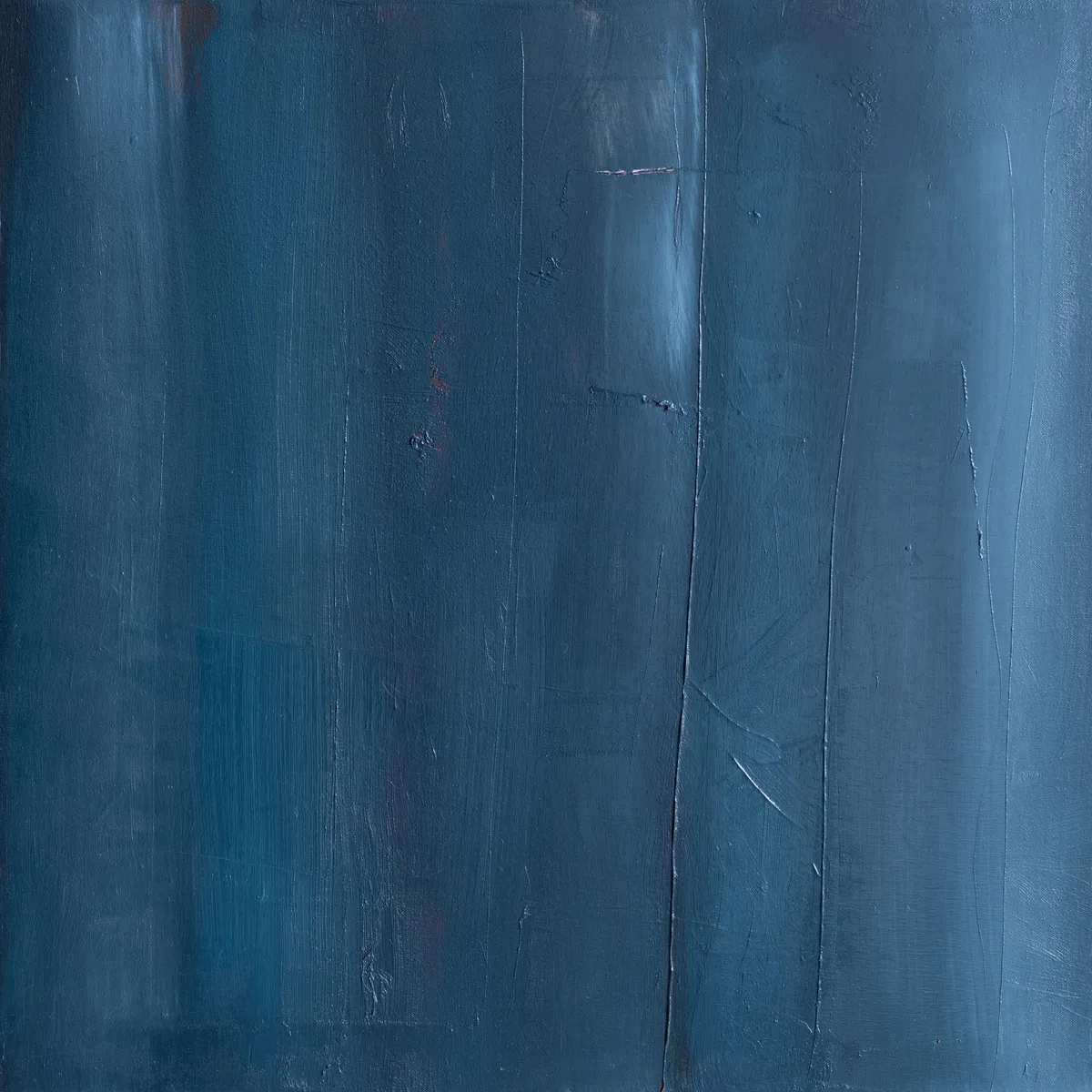 Teal canvas with soft vertical streaks
